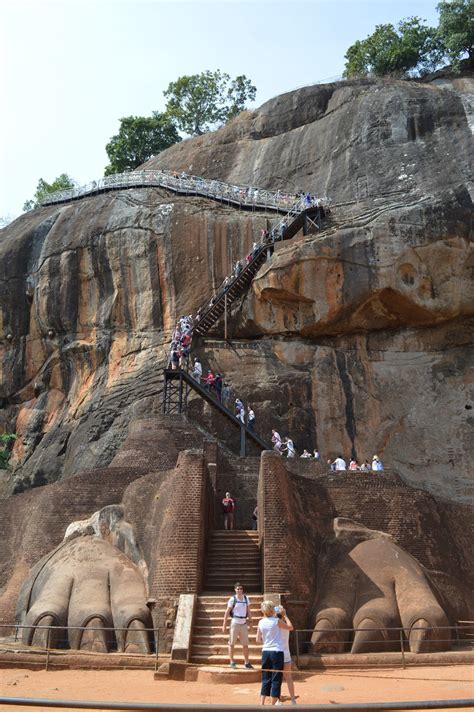 Sri Lanka Climbing The Lion Rock Sigiriya The Cube