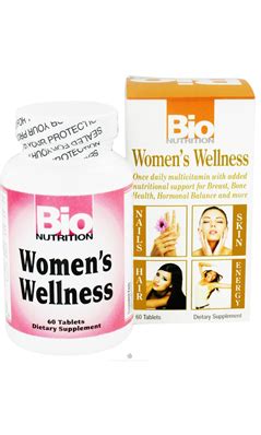 Bio Nutrition Women Wellness Tab Save Big At Vitanet Llc