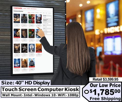 Floor Standing Touch Screen Computer Kiosks & Displays | TVLiquidator