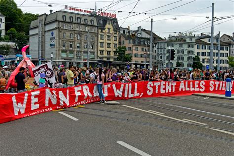 Women In Switzerland Scream In Protest Of Gender Inequality Time