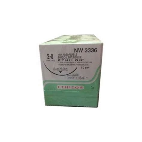 Ethicon Polyamide Cm Non Absorbable Ethilon Sterilised Surgical