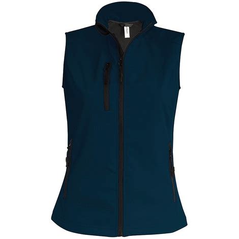 Bodywarmer Softshell Femme Kariban K J R Me Tanguy Broderie