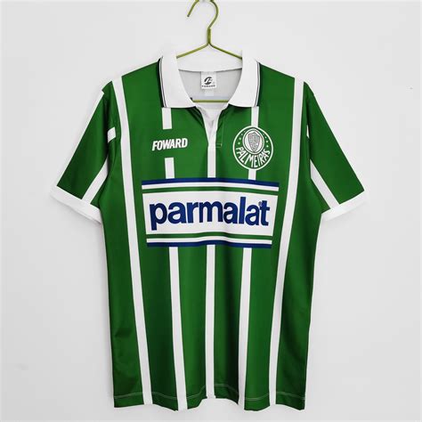 Season Palmeiras Home Vintage Equipe De Camisetas De Futebol