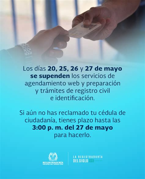 Registraduría Nacional Del Estado Civil On Twitter Atención