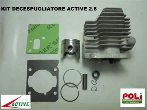 KIT COMPLETO CILINDRO Pistone Ricambio Originale Active Per