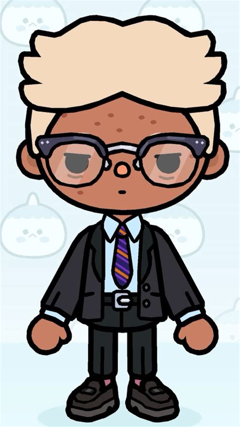 Toca Boca Character Idea Boy Mom Characters Cute Doodles Character