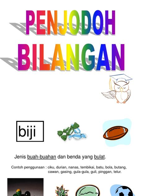 Penjodoh Bilangan Untuk Pinggan