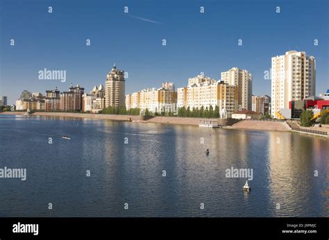 Skyline of Astana with high rises,Kazakhstan Stock Photo - Alamy