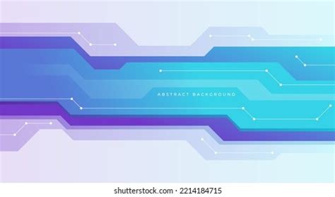 Abstract Blue Tech Background Vector Stock Vector (Royalty Free ...