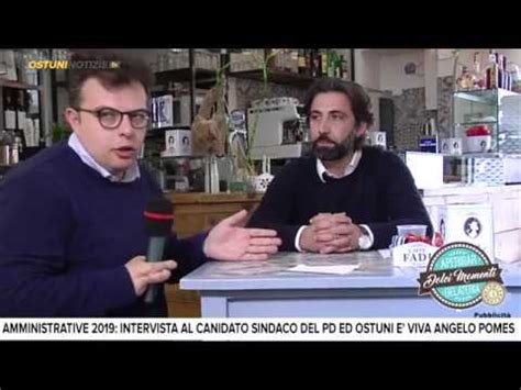 Amministrative Intervista Al Candidato Sindaco Angelo Pomes Youtube