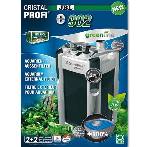 JBL CristalProfi e902 greenline pour aquariums de 90 à 300 litres 1