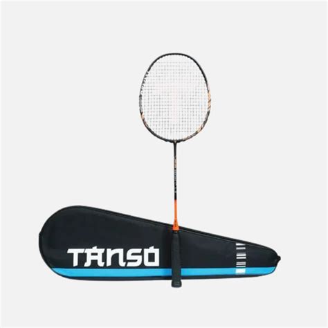 Tanso Arashi 10 Full Graphite Badminton Racquet Orangebluegreen