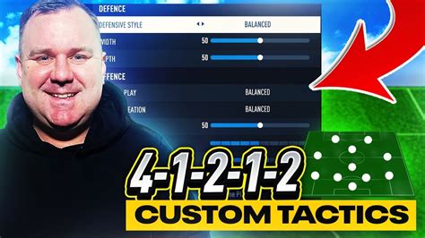 EAFC 24 THE BEST 41212 CUSTOM TACTICS PLAYER INSTRUCTIONS YouTube