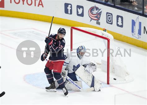 COLUMBUS OH OCTOBER 04 Columbus Blue Jackets Left Wing Nick Foligno