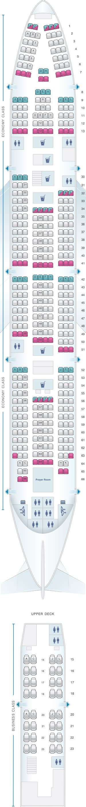 Seat Map Saudi Arabian Airlines Boeing B Seatmaestro