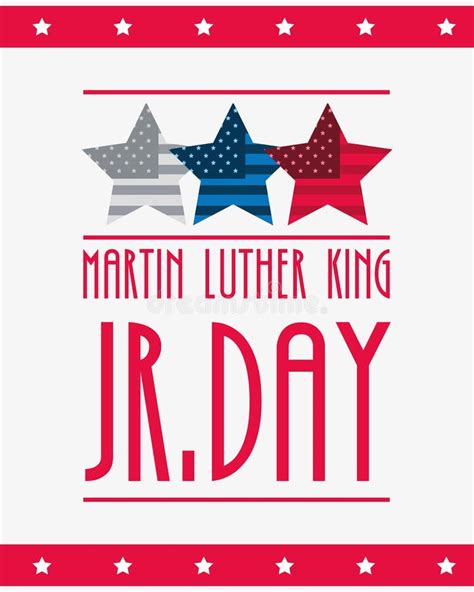 Martin Luther King Jr Day Poster Editorial Image - Illustration of ...