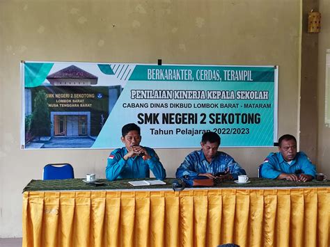 Penilaian Kinerja Kepala Sekolah PKKS SMK Negeri 2 Sekotong SMK