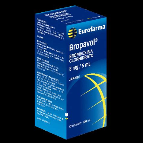 Bromexina 8mg 5ml Jarabe Estuche C Frasco X 120 Ml Polinac 58 OFF