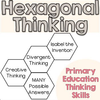 Primary Education Thinking Skills Pets Hexagonal Thinking Activity