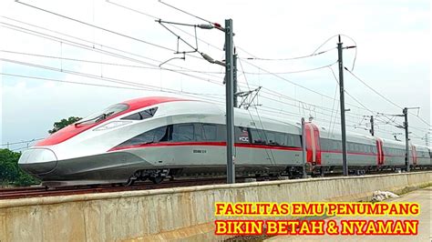 Keren Sederet Fasilitas Emu Yang Membuat Nyaman Penumpang Kereta