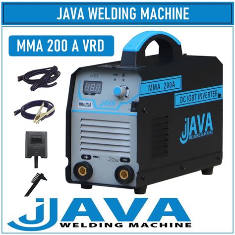 Jual Mesin Las Listrik MMA 200 A VRD Inverter IGBT Java Welding