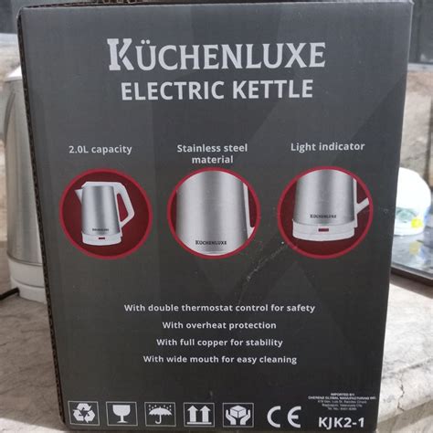 Kuchenluxe L Electric Kettle Tv Home Appliances Kitchen