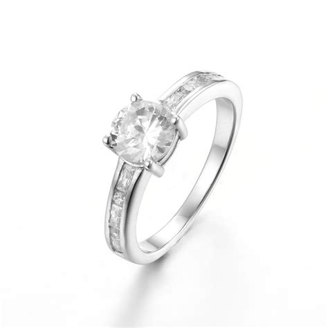 Sterling Silver Solitaire Engagement Wedding Ring Sr Shop Today