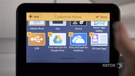 Xerox VersaLink Controller Customizing The Home Screen YouTube