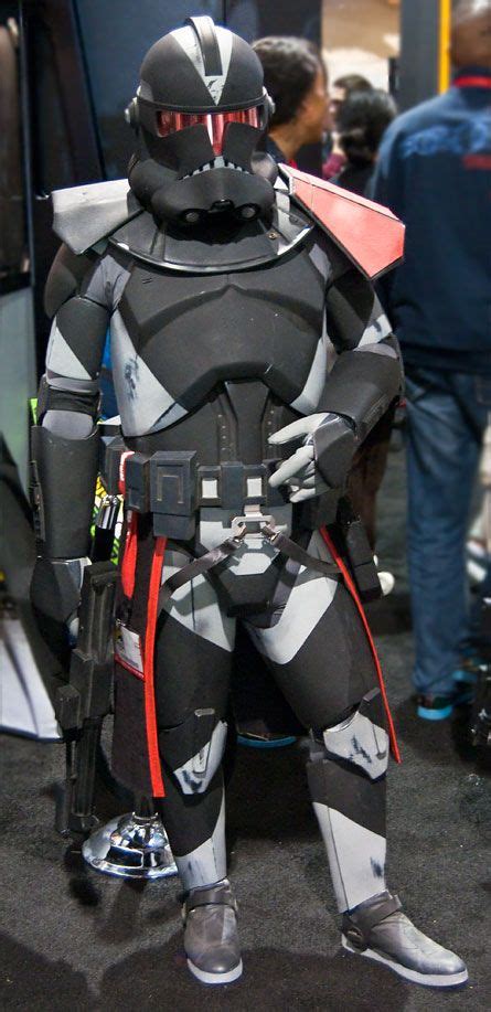 Dark Clone Trooper At Comic Con 2010 Love Storm And Clone Troopers