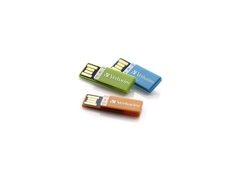 VERBATIM CORPORATION 98674 3PK 8GB CLIP-IT USB FLASH DRIVE - Newegg.com