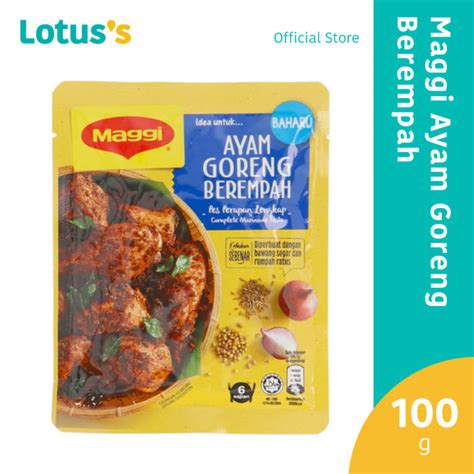 Maggi Ayam Goreng Berempah 100g Lazada