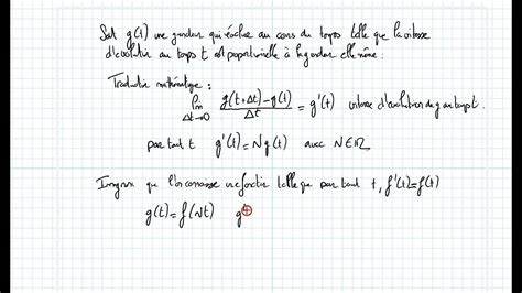 1maths Explication Equation Differentielle De La Fonction Exponentielle Youtube