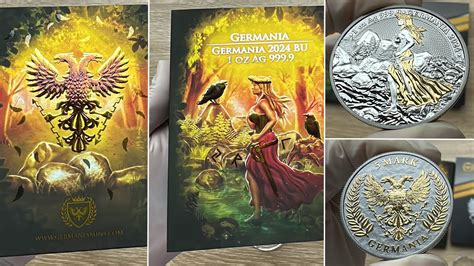 Lady Germania Wmf Edition Oz Silver Coin Mark Germania Youtube