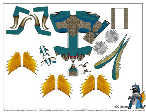 Paper Toys Paper Crafts Papercraft Download Kaiju 7th Birthday Im