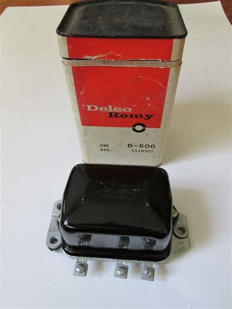 Purchase NOS DELCO REMY VOLTAGE REGULATOR 1119502 In Louisville Ohio