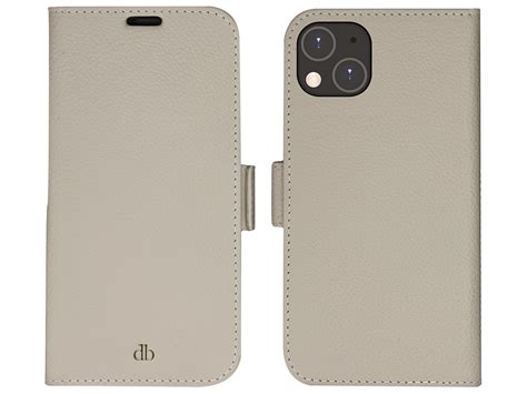 Dbramante1928 2in1 Case IPhone 14 Plus Hoes Beige Leer