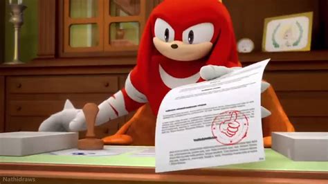 Mayor Knuckles All Knuckles Scenes Sonic Boom Youtube