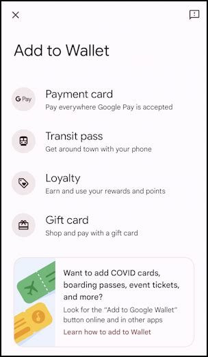 Google Wallet comment gérer les cartes de fidélité et plus encore TNGD