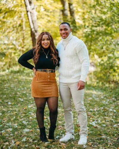 Elegant Harmony Corey Ray And Wife In Matching White