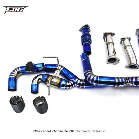 Boska Catback Exhaust Downpipe For Chevrolet Corvette C8 2019 2023