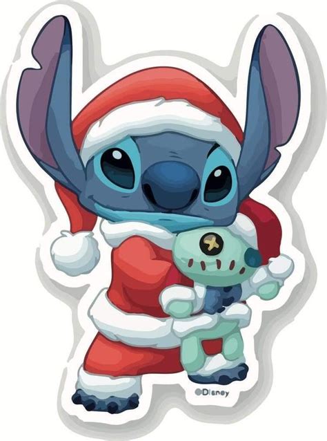 Pin On Christmas Stickers Stitch Toy Lilo And Stitch Drawings