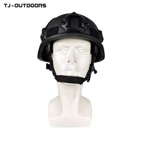 Tj-Outdoors PE Nij Iiia Tactical Police Helmet Full Face Tactical ...