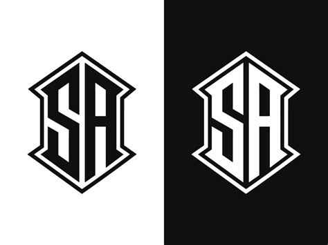 Premium Vector Sa Letter Creative Logo Design