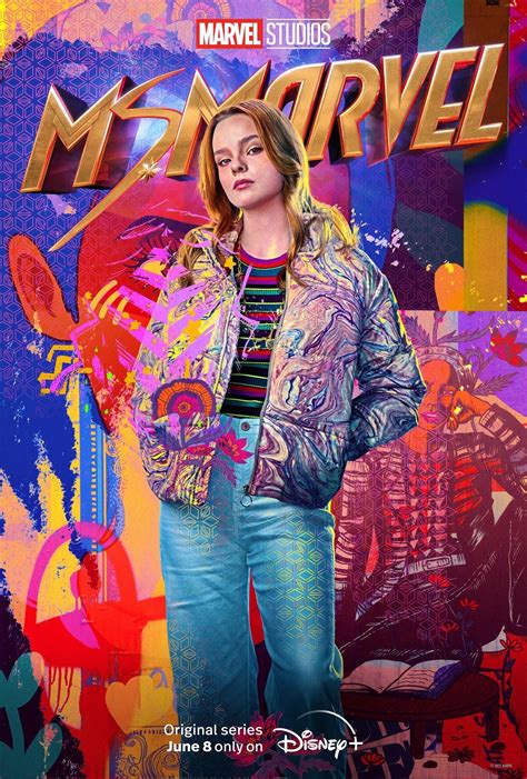 Laurel Marsden as Zoe Zimmer | Ms Marvel | Character Poster - Ms Marvel ...