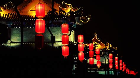 Xian City Wall Night Stock Footage Video (100% Royalty-free) 973375 | Shutterstock