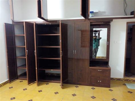 Plastic Pvc Cupboard With Loft Coverings And Dressing Unit At