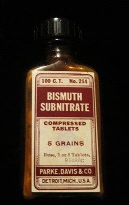 Висмута субнитрат (Bismuthi subnitras): описание, рецепт, инструкция