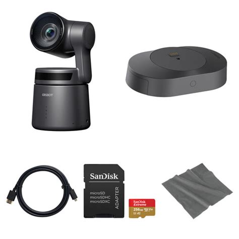 OBSBOT Tail Air AI Powered PTZ Streaming Camera Kit With