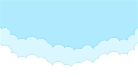 Fondo Lindo De La Nube Vector Premium