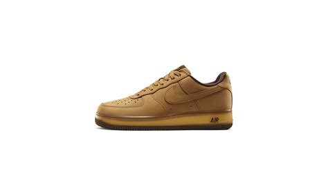 Air Force Low Wheat Mocha Data De Lan Amento Nike Snkrs Pt